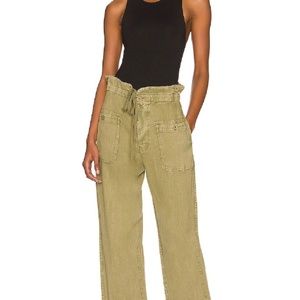 Free People Covert Green Downtown Pant (XS - M)